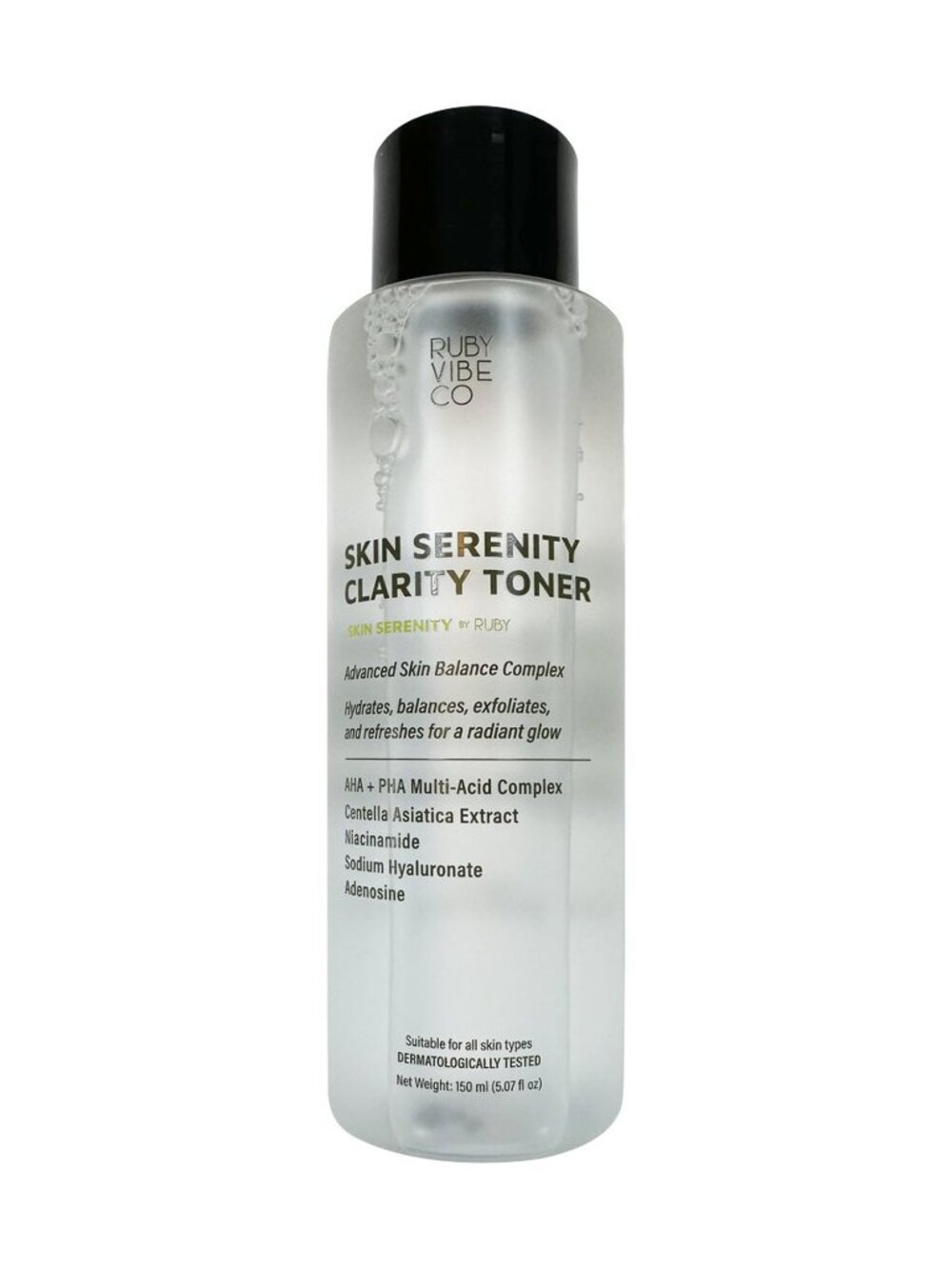 Hyaluronic Acid Toner for Face with Niacinamide, AHA, PHA & Centella Asiatica